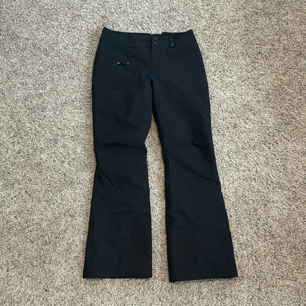 Women's Black Ski/Snow Pants - Water-Resistant 10k